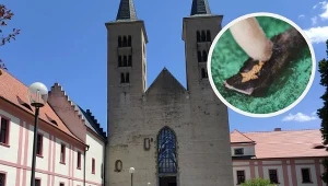 Klasztor w miejscowości Milevsko w Czechach Południowych