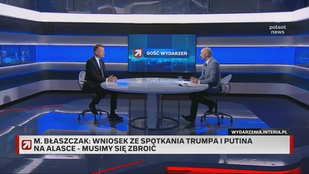 Budowa fabryki amunicji. Błaszczak w "Gościu Wydarzeń": Ruszaliśmy z bardzo niskiego poziomu