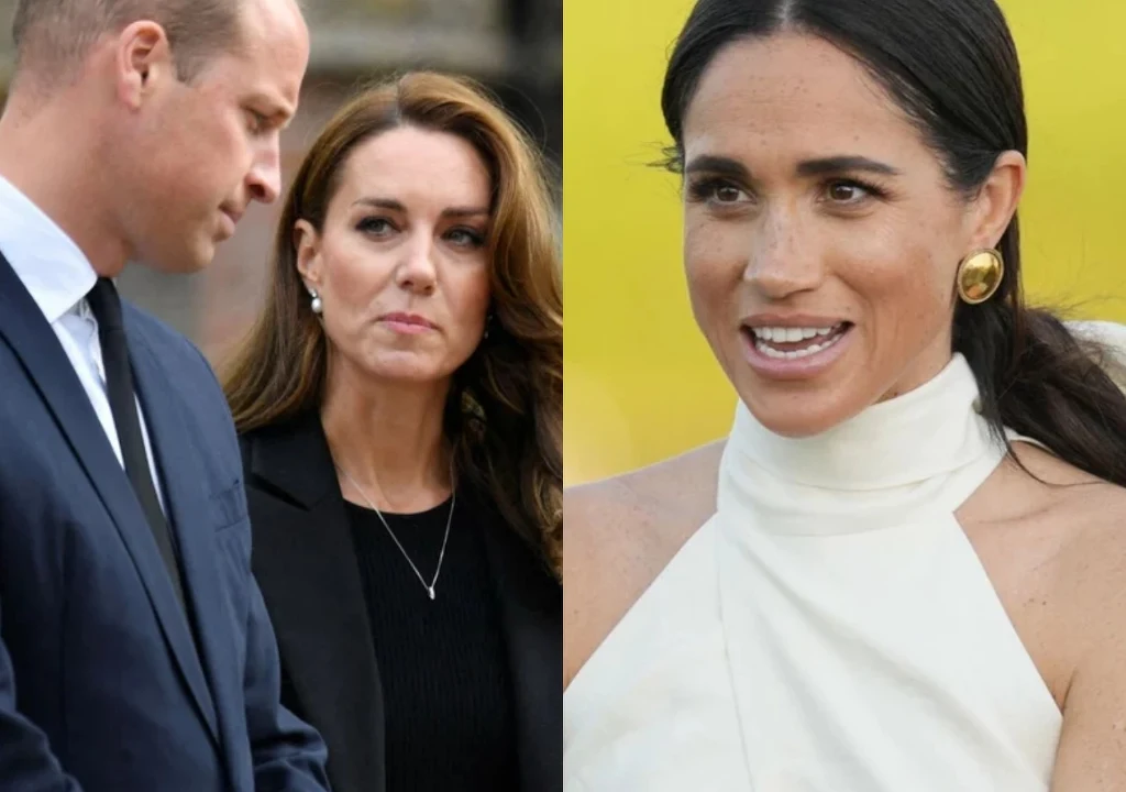 Książę William i księżna Kate, Meghan Markle Książę William i księżna Kate, Meghan Markle