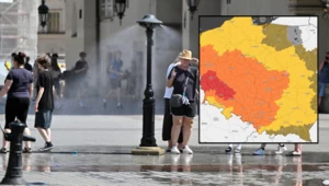 Cała Polska w alertach. Weekend pod znakiem burz i upałów