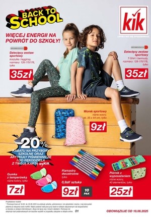 Gazetka promocyjna KIK, ważna od 18.08.2025 do 24.08.2025.