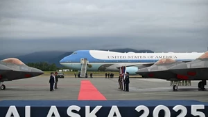 Trump wylądował na Alasce. Wkrótce spotkanie z Putinem