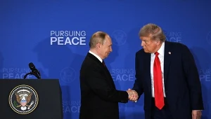 "Niezwykle skuteczne spotkanie". Trump i Putin na wspólnej konferencji prasowej