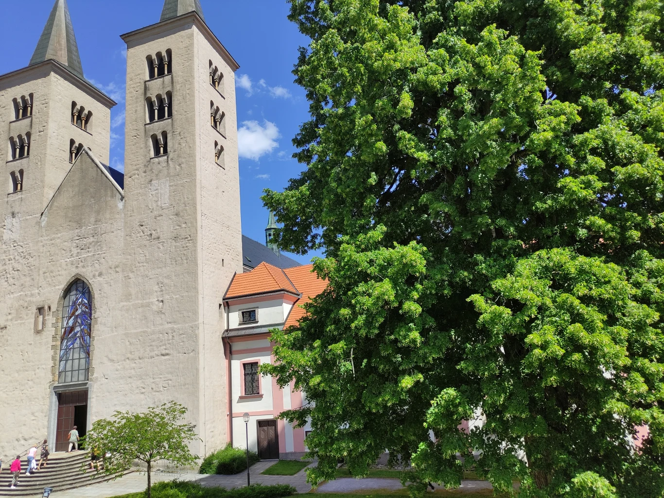 Klasztor w miejscowości Milevsko to świątynia spokoju