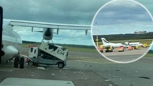 Chwile grozy w samolocie do Gdańska. Pasażerowie ewakuowani