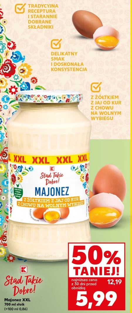 Майонез K-Stąd Takie Dobre