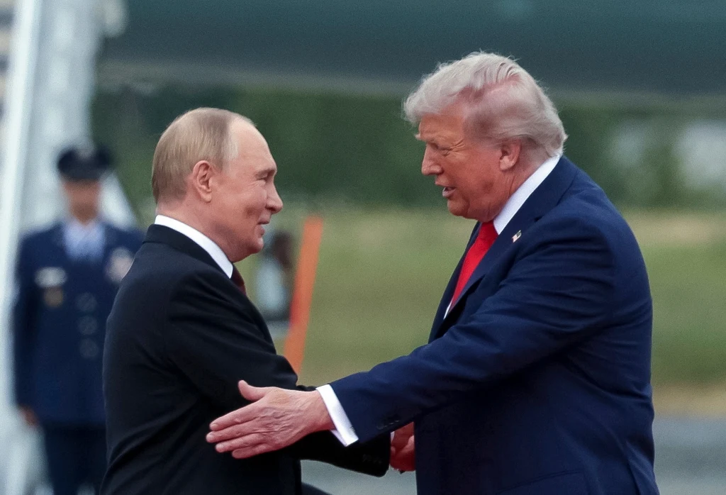 Prezydent USA Donald Trump i przywódca Rosji Władimir Putin