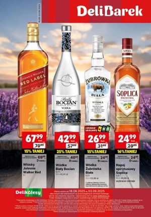 Gazetka promocyjna Delikatesy Centrum, ważna od 18.08.2025 do 03.09.2025.