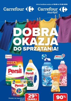 Gazetka promocyjna Carrefour, ważna od 18.08.2025 do 31.08.2025.