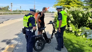 Policjanci wzięli na celownik elektryczne rowery. Wiele nie było rowerami
