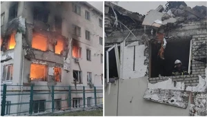 Nocny atak Rosjan na ukraińskie miasta. Są zabici cywile