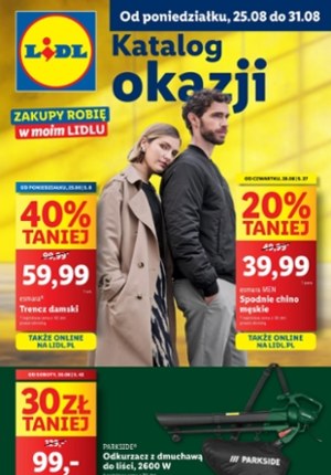 Gazetka promocyjna Lidl, ważna od 25.08.2025 do 31.08.2025.