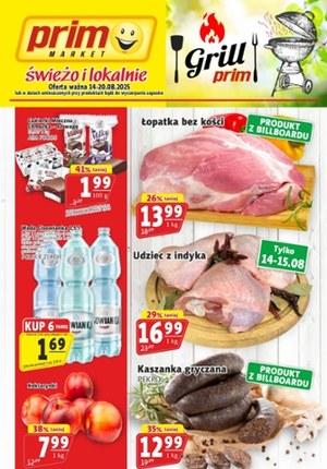 Gazetka promocyjna Prim Market, ważna od 14.08.2025 do 20.08.2025.