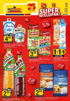 Gazetka promocyjna Hitpol, ważna od 22.08.2025 do 31.08.2025.