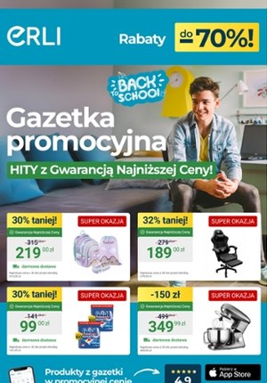 Gazetka promocyjna ERLI, ważna od 18.08.2025 do 31.08.2025.