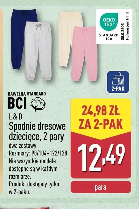 Spodnie dresowe L & D