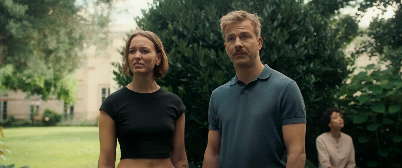 Theresa Frostad Eggesbo i Albrecht Schuch w filmie "Paw zwyczajny", fot. Nikolaus Geyrhalter Filmprodukti