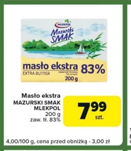 Вершкове масло Mazurski Smak
