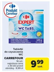 Tabletki do czyszczenia wc Carrefour