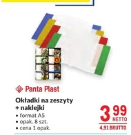 Okładka na zeszyt Panta Plast