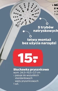Słuchawka prysznicowa