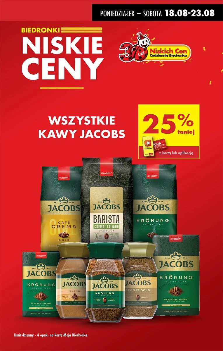 Polacy narzekają na ceny kawy. Biedronka ma na to swoją odpowiedź