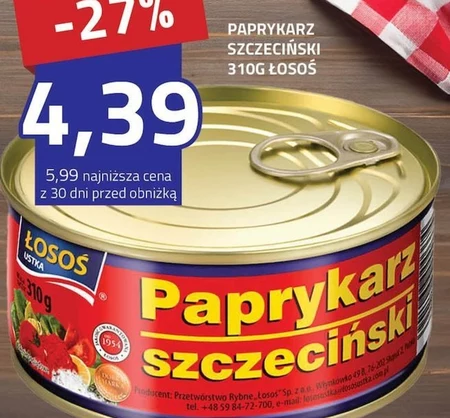 Паприкаж Łosoś