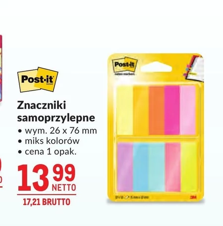 Znaczniki samoprzylepne Post-it