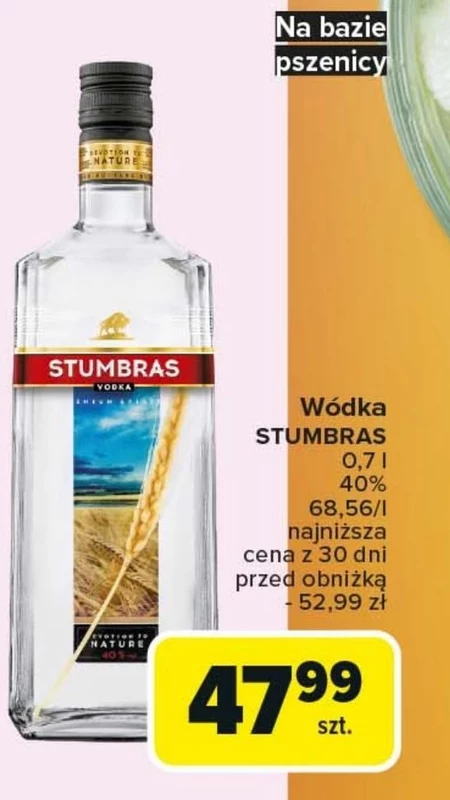 Горілка Stumbras