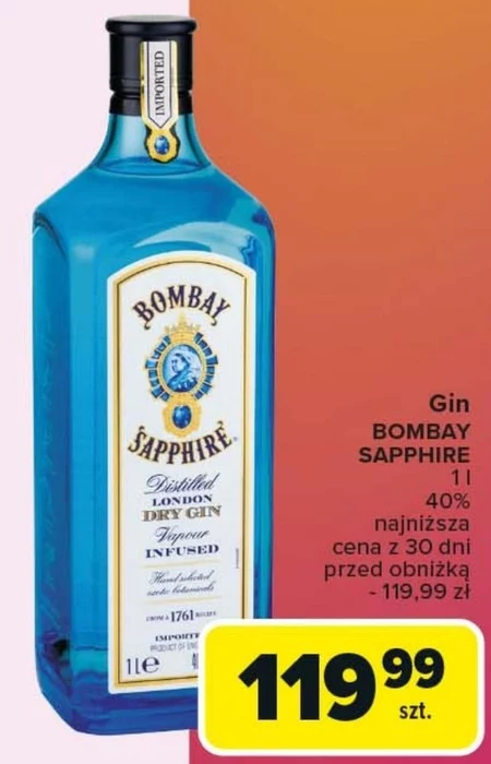 Джин Bombay Sapphire