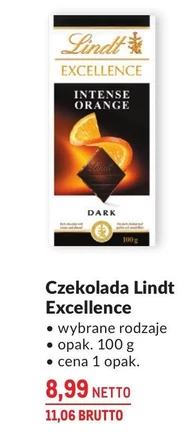 Czekolada Lindt