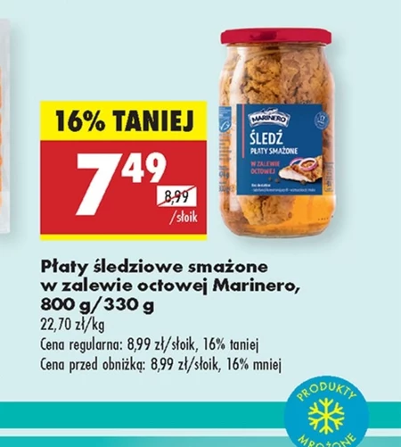 Płaty śledziowe Marinero