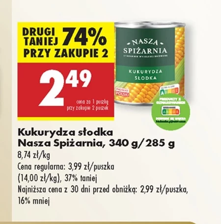 Kukurydza Nasza Spiżarnia