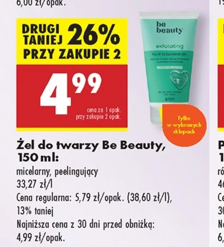 Żel micelarny Be Beauty