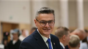 Nowo wybrany marszałek województwa lubuskiego Sebastian Ciemnoczołowski