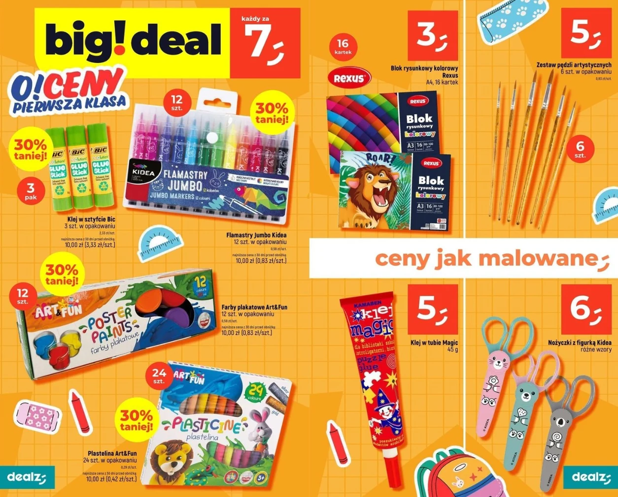 Back to school w Dealz Back to school w Dealz