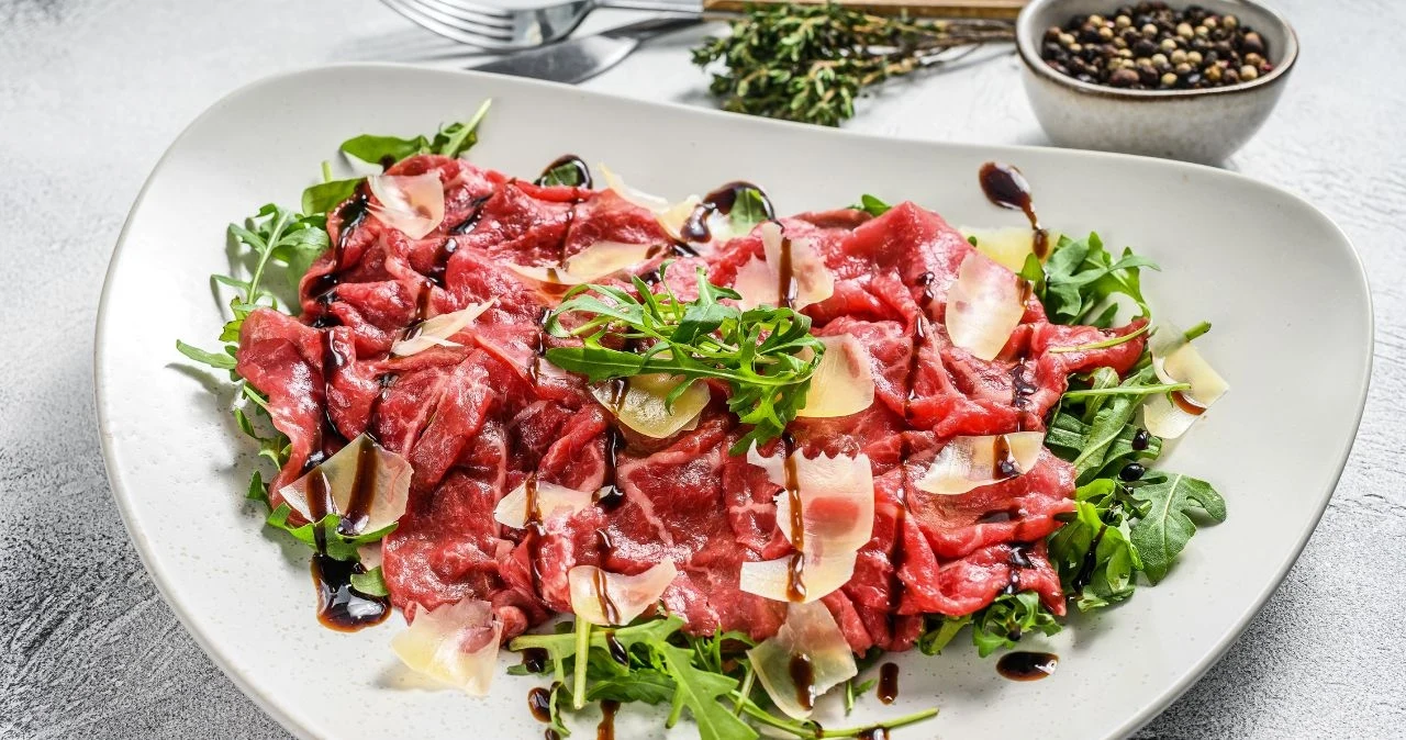 Carpaccio z Bresaoli Carpaccio z Bresaoli