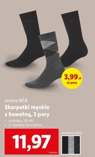 Чоловічі шкарпетки Esmara