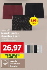 Bokserki męskie Esmara