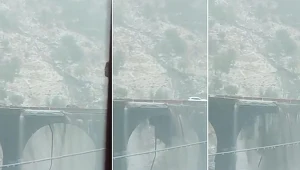 Most San Giuliano w miejscowości Randazzo na Sycylii. Buza uszkodziła przeprawę, którą tymczasowo zabezpieczono