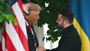 Tak Zełenski ubrał się na spotkanie z Trumpem