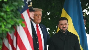 Prezydenci Stanów Zjednoczonych i Ukrainy: Donald Trump i Wołodymyr Zełenski