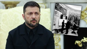 Mapa Ukrainy stanęła w Gabinecie Owalny. Zaskakujący ruch Donalda Trumpa