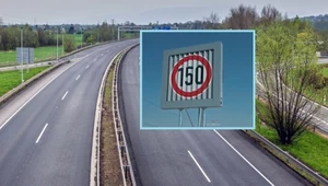 150 km/h na autostradzie. Przepisy przyjęte, rozpoczął się montaż znaków