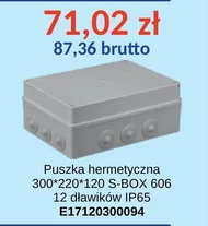 Puszka hermetyczna E