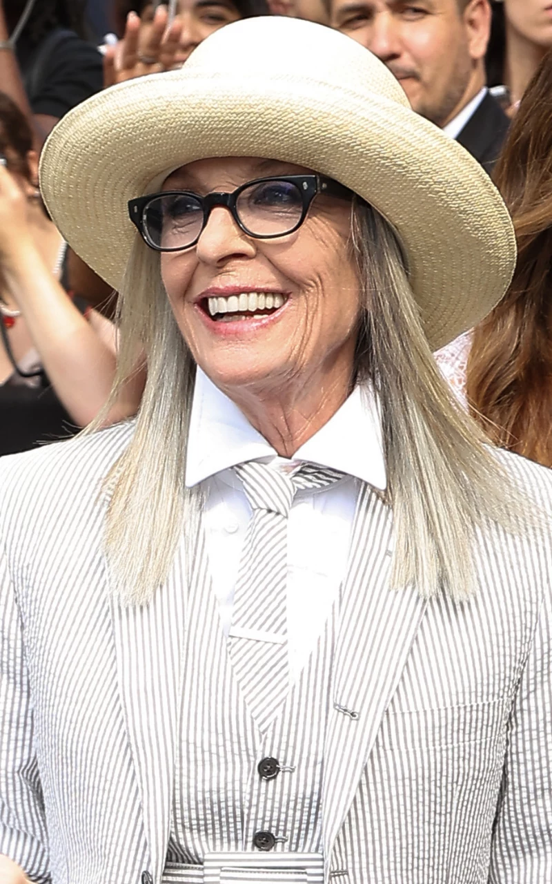 Diane Keaton uwielbia garnitury i kapelusze