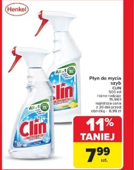 Płyn do mycia szyb Clin
