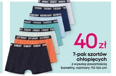 Szorty chłopięce