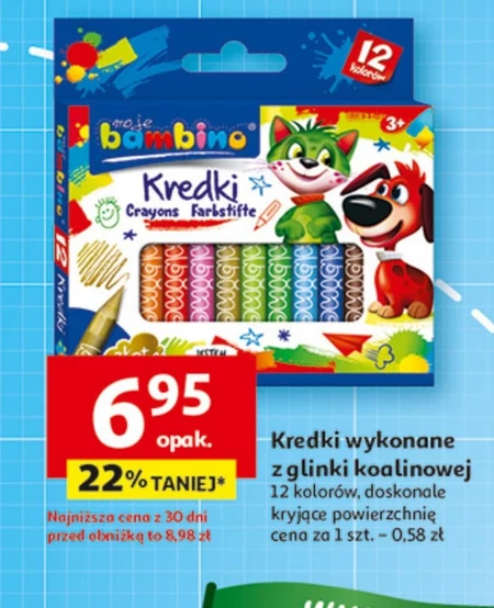 Kredki Moje Bambino