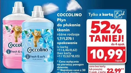Płyn do płukania tkanin Coccolino